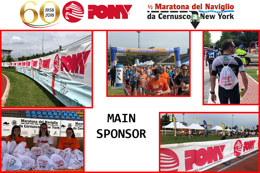 MAIN SPONSOR OF CERNUSCO HALF MARATHON 