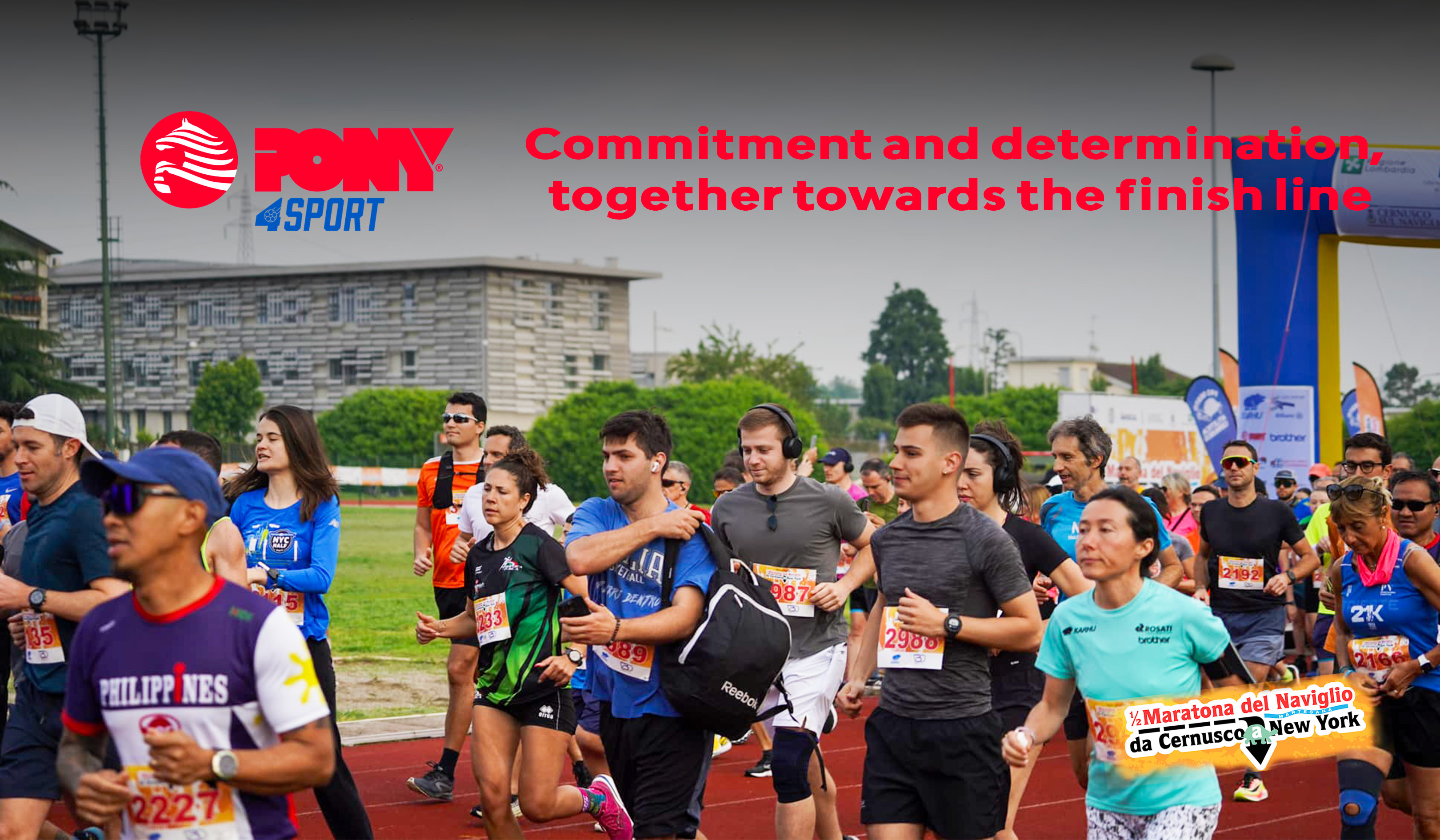 Sport and Community: PONY's Commitment to the Naviglio Half Marathon