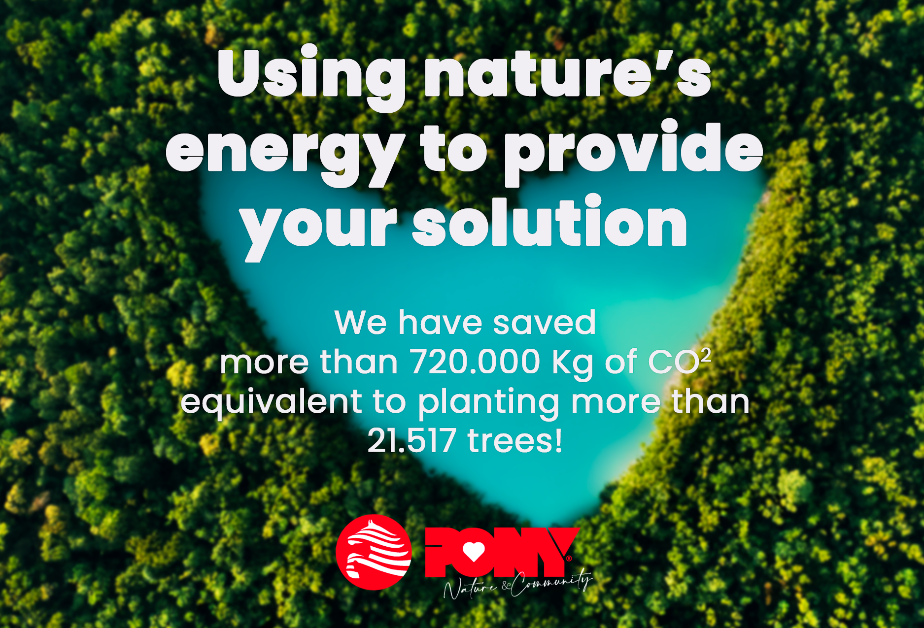 Another step towards a greener future: over 720,000 kg of CO₂ saved thanks to our photovoltaic system.