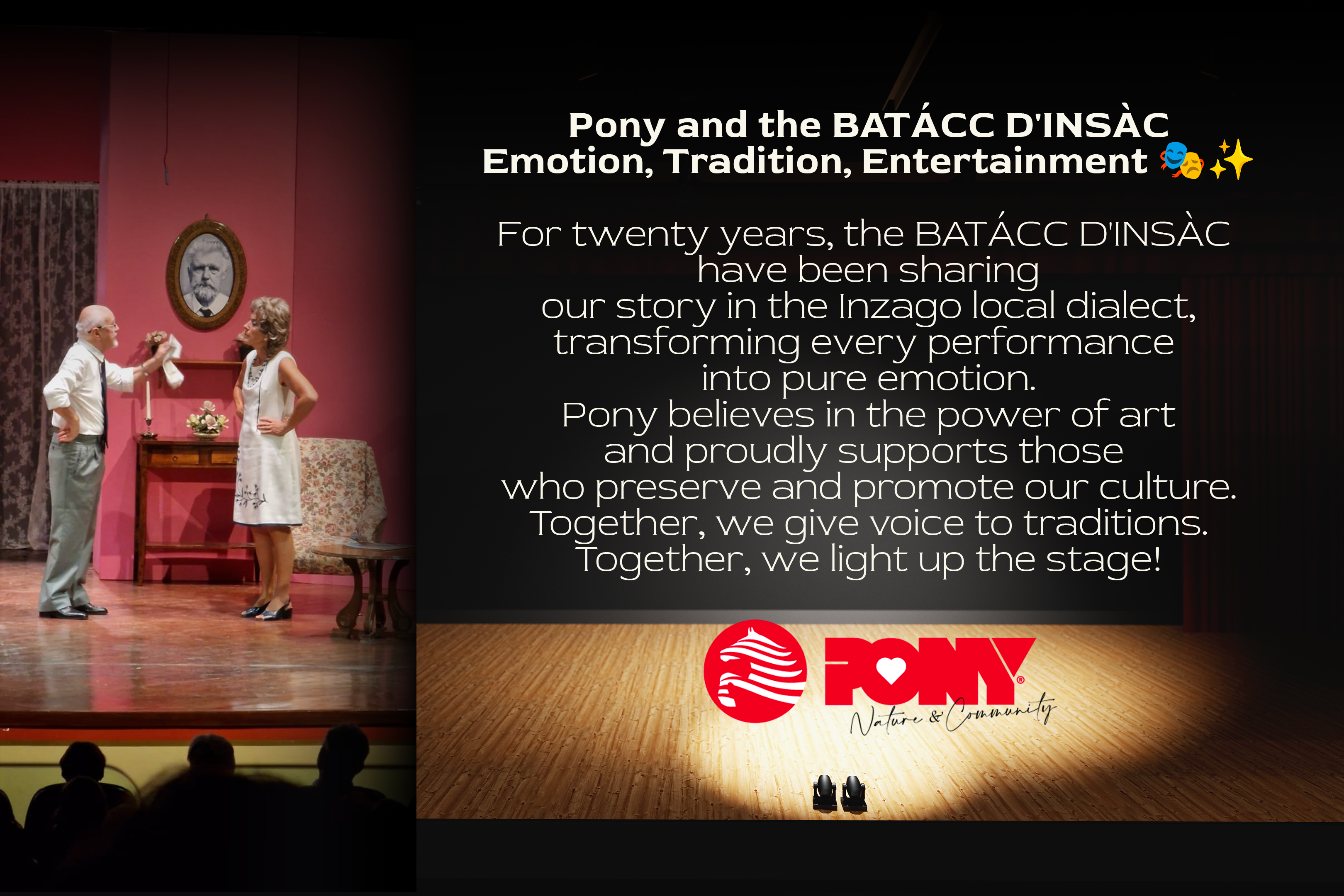 PONY AND THE BATÁCC D'INSÀC: EMOTION, TRADITION, AND ENTERTAIMENT